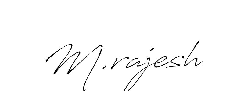 Use a signature maker to create a handwritten signature online. With this signature software, you can design (Antro_Vectra) your own signature for name M.rajesh. M.rajesh signature style 6 images and pictures png