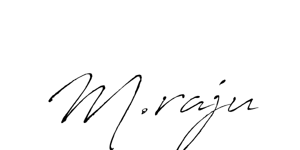 The best way (Antro_Vectra) to make a short signature is to pick only two or three words in your name. The name M.raju include a total of six letters. For converting this name. M.raju signature style 6 images and pictures png