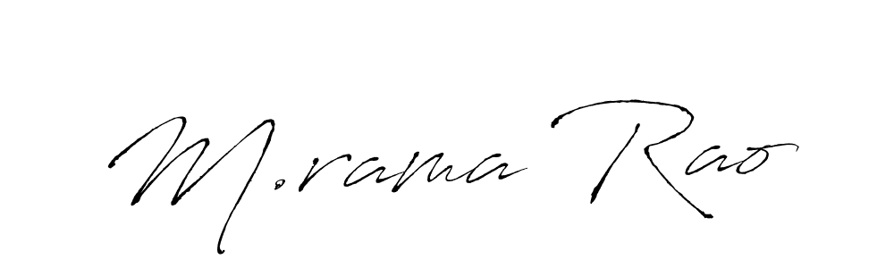 Similarly Antro_Vectra is the best handwritten signature design. Signature creator online .You can use it as an online autograph creator for name M.rama Rao. M.rama Rao signature style 6 images and pictures png