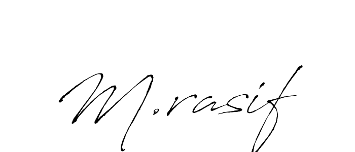 Use a signature maker to create a handwritten signature online. With this signature software, you can design (Antro_Vectra) your own signature for name M.rasif. M.rasif signature style 6 images and pictures png