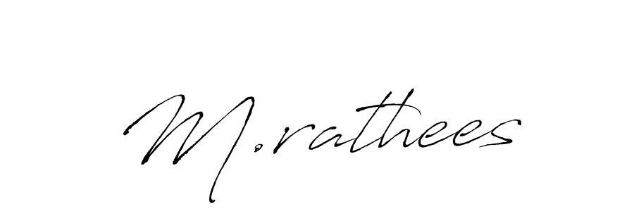 This is the best signature style for the M.rathees name. Also you like these signature font (Antro_Vectra). Mix name signature. M.rathees signature style 6 images and pictures png