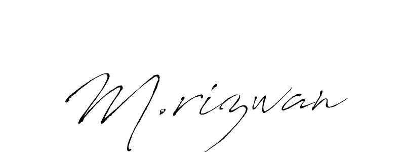 Also You can easily find your signature by using the search form. We will create M.rizwan name handwritten signature images for you free of cost using Antro_Vectra sign style. M.rizwan signature style 6 images and pictures png