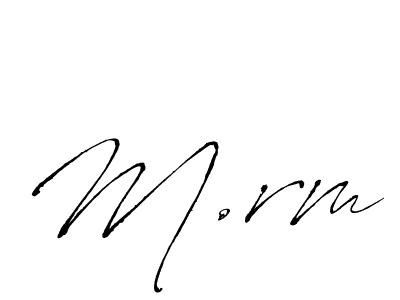 Here are the top 10 professional signature styles for the name M.rm. These are the best autograph styles you can use for your name. M.rm signature style 6 images and pictures png