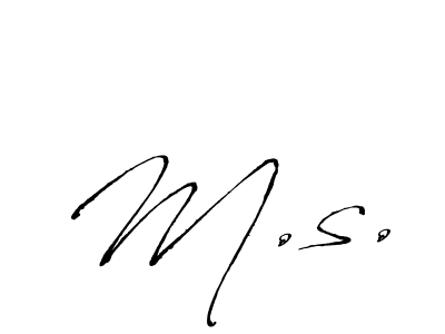 You should practise on your own different ways (Antro_Vectra) to write your name (M.s.) in signature. don't let someone else do it for you. M.s. signature style 6 images and pictures png