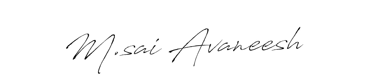 How to Draw M.sai Avaneesh signature style? Antro_Vectra is a latest design signature styles for name M.sai Avaneesh. M.sai Avaneesh signature style 6 images and pictures png