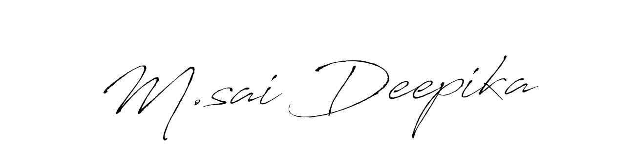 Similarly Antro_Vectra is the best handwritten signature design. Signature creator online .You can use it as an online autograph creator for name M.sai Deepika. M.sai Deepika signature style 6 images and pictures png