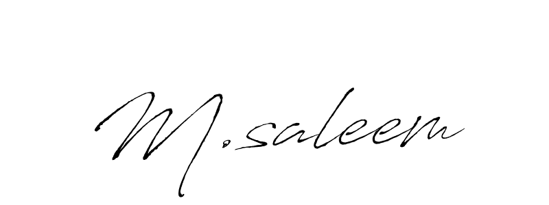 Similarly Antro_Vectra is the best handwritten signature design. Signature creator online .You can use it as an online autograph creator for name M.saleem. M.saleem signature style 6 images and pictures png