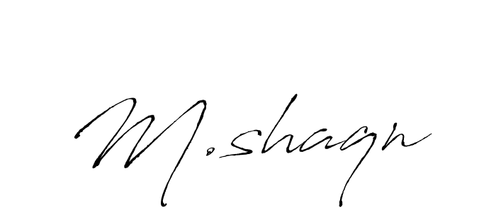 It looks lik you need a new signature style for name M.shaqn. Design unique handwritten (Antro_Vectra) signature with our free signature maker in just a few clicks. M.shaqn signature style 6 images and pictures png