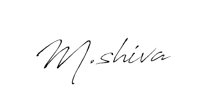 Also we have M.shiva name is the best signature style. Create professional handwritten signature collection using Antro_Vectra autograph style. M.shiva signature style 6 images and pictures png