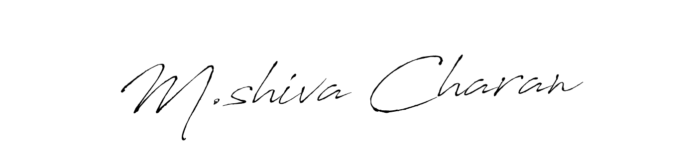 It looks lik you need a new signature style for name M.shiva Charan. Design unique handwritten (Antro_Vectra) signature with our free signature maker in just a few clicks. M.shiva Charan signature style 6 images and pictures png