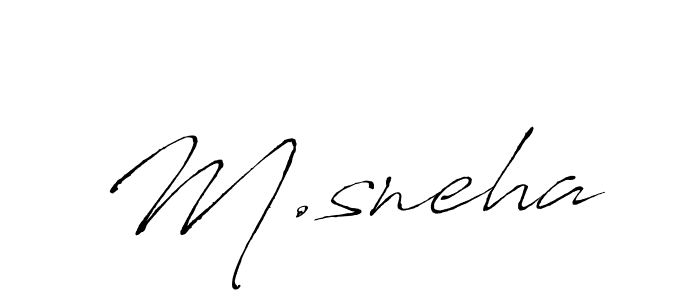 Make a short M.sneha signature style. Manage your documents anywhere anytime using Antro_Vectra. Create and add eSignatures, submit forms, share and send files easily. M.sneha signature style 6 images and pictures png