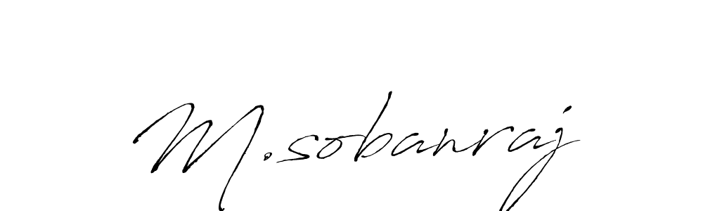 Best and Professional Signature Style for M.sobanraj. Antro_Vectra Best Signature Style Collection. M.sobanraj signature style 6 images and pictures png