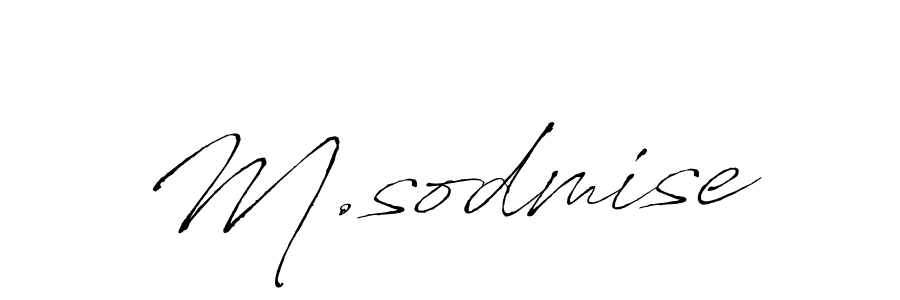 How to Draw M.sodmise signature style? Antro_Vectra is a latest design signature styles for name M.sodmise. M.sodmise signature style 6 images and pictures png