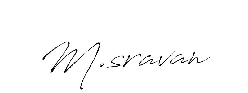 Best and Professional Signature Style for M.sravan. Antro_Vectra Best Signature Style Collection. M.sravan signature style 6 images and pictures png