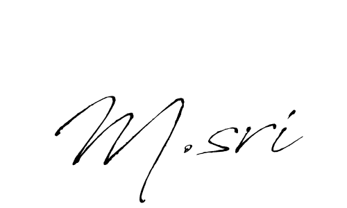 Also we have M.sri name is the best signature style. Create professional handwritten signature collection using Antro_Vectra autograph style. M.sri signature style 6 images and pictures png
