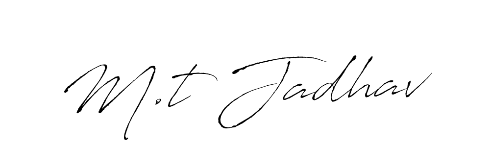 You can use this online signature creator to create a handwritten signature for the name M.t Jadhav. This is the best online autograph maker. M.t Jadhav signature style 6 images and pictures png