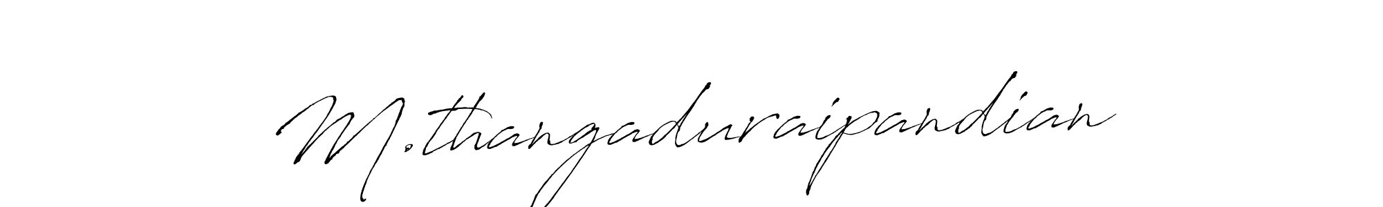 How to Draw M.thangaduraipandian signature style? Antro_Vectra is a latest design signature styles for name M.thangaduraipandian. M.thangaduraipandian signature style 6 images and pictures png