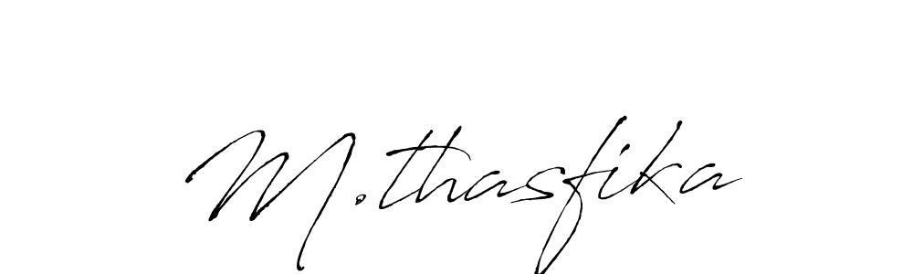 Also You can easily find your signature by using the search form. We will create M.thasfika name handwritten signature images for you free of cost using Antro_Vectra sign style. M.thasfika signature style 6 images and pictures png