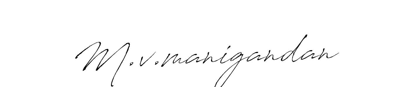 Make a beautiful signature design for name M.v.manigandan. Use this online signature maker to create a handwritten signature for free. M.v.manigandan signature style 6 images and pictures png