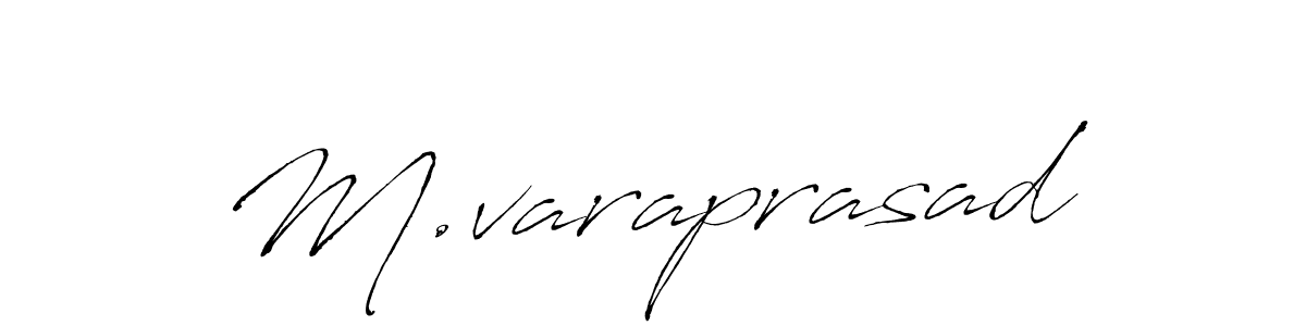 Antro_Vectra is a professional signature style that is perfect for those who want to add a touch of class to their signature. It is also a great choice for those who want to make their signature more unique. Get M.varaprasad name to fancy signature for free. M.varaprasad signature style 6 images and pictures png