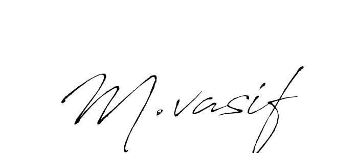 Antro_Vectra is a professional signature style that is perfect for those who want to add a touch of class to their signature. It is also a great choice for those who want to make their signature more unique. Get M.vasif name to fancy signature for free. M.vasif signature style 6 images and pictures png