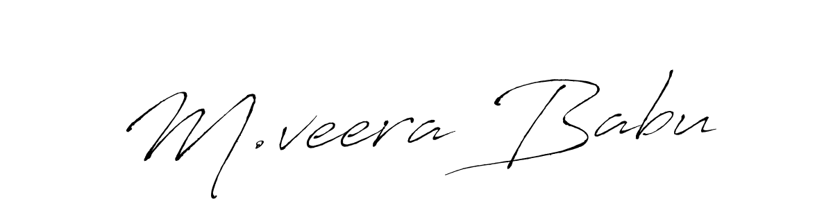 Also You can easily find your signature by using the search form. We will create M.veera Babu name handwritten signature images for you free of cost using Antro_Vectra sign style. M.veera Babu signature style 6 images and pictures png