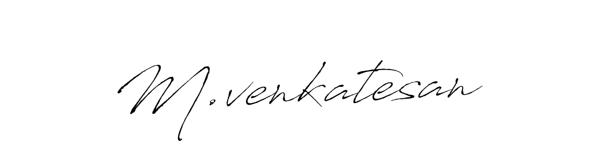 How to Draw M.venkatesan signature style? Antro_Vectra is a latest design signature styles for name M.venkatesan. M.venkatesan signature style 6 images and pictures png