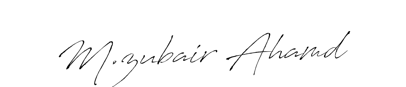 It looks lik you need a new signature style for name M.zubair Ahamd. Design unique handwritten (Antro_Vectra) signature with our free signature maker in just a few clicks. M.zubair Ahamd signature style 6 images and pictures png