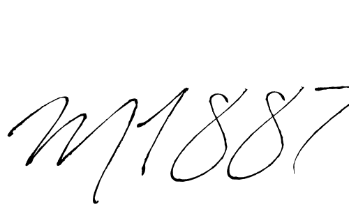 Best and Professional Signature Style for M1887. Antro_Vectra Best Signature Style Collection. M1887 signature style 6 images and pictures png