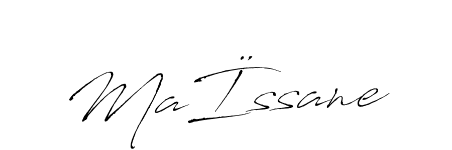 The best way (Antro_Vectra) to make a short signature is to pick only two or three words in your name. The name MaÏssane include a total of six letters. For converting this name. MaÏssane signature style 6 images and pictures png