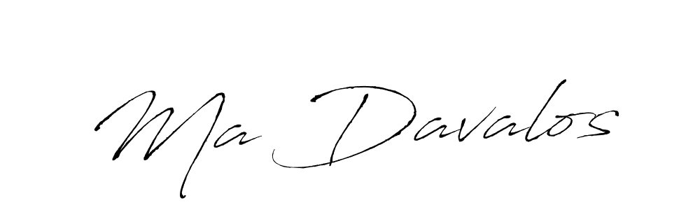 Antro_Vectra is a professional signature style that is perfect for those who want to add a touch of class to their signature. It is also a great choice for those who want to make their signature more unique. Get Ma Davalos name to fancy signature for free. Ma Davalos signature style 6 images and pictures png