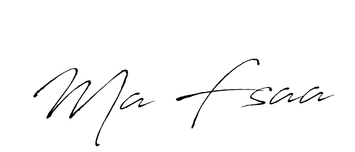 Use a signature maker to create a handwritten signature online. With this signature software, you can design (Antro_Vectra) your own signature for name Ma Fsaa. Ma Fsaa signature style 6 images and pictures png