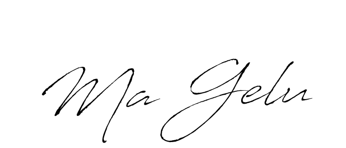 Once you've used our free online signature maker to create your best signature Antro_Vectra style, it's time to enjoy all of the benefits that Ma Gelu name signing documents. Ma Gelu signature style 6 images and pictures png