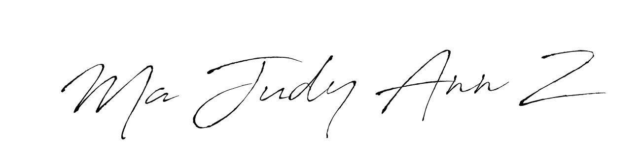 Similarly Antro_Vectra is the best handwritten signature design. Signature creator online .You can use it as an online autograph creator for name Ma Judy Ann Z. Ma Judy Ann Z signature style 6 images and pictures png