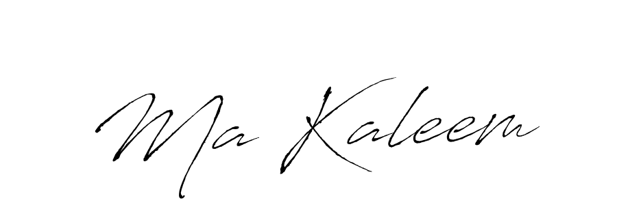 You should practise on your own different ways (Antro_Vectra) to write your name (Ma Kaleem) in signature. don't let someone else do it for you. Ma Kaleem signature style 6 images and pictures png