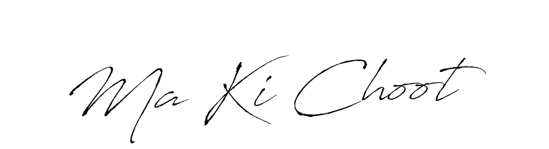 How to Draw Ma Ki Choot signature style? Antro_Vectra is a latest design signature styles for name Ma Ki Choot. Ma Ki Choot signature style 6 images and pictures png