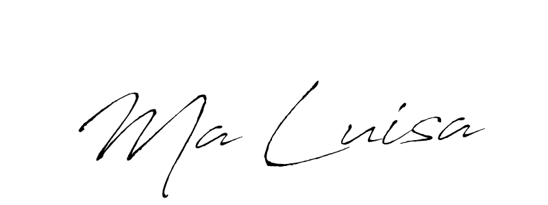 This is the best signature style for the Ma Luisa name. Also you like these signature font (Antro_Vectra). Mix name signature. Ma Luisa signature style 6 images and pictures png