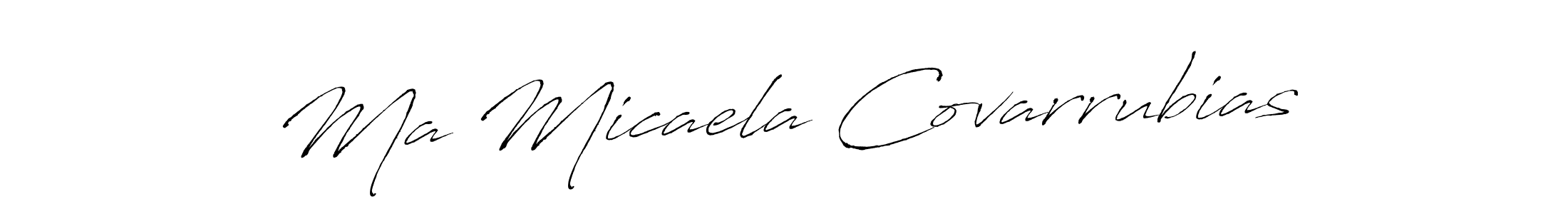 Make a short Ma Micaela Covarrubias signature style. Manage your documents anywhere anytime using Antro_Vectra. Create and add eSignatures, submit forms, share and send files easily. Ma Micaela Covarrubias signature style 6 images and pictures png