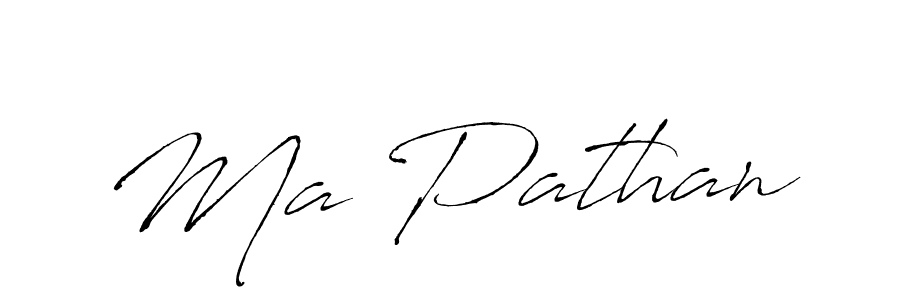 How to make Ma Pathan signature? Antro_Vectra is a professional autograph style. Create handwritten signature for Ma Pathan name. Ma Pathan signature style 6 images and pictures png