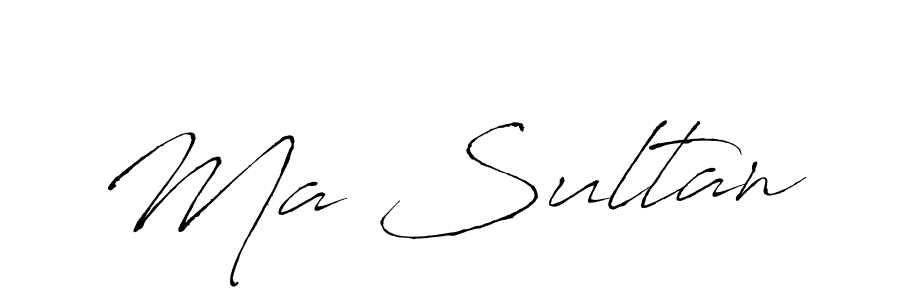 How to make Ma Sultan signature? Antro_Vectra is a professional autograph style. Create handwritten signature for Ma Sultan name. Ma Sultan signature style 6 images and pictures png