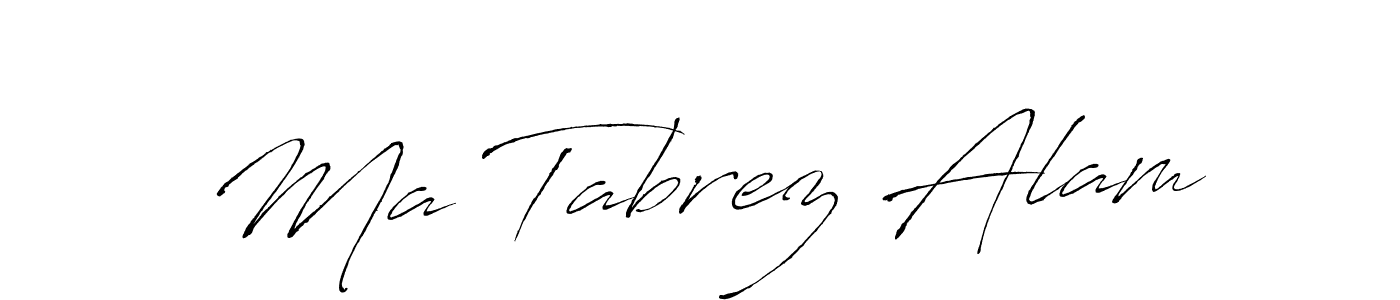 See photos of Ma Tabrez Alam official signature by Spectra . Check more albums & portfolios. Read reviews & check more about Antro_Vectra font. Ma Tabrez Alam signature style 6 images and pictures png