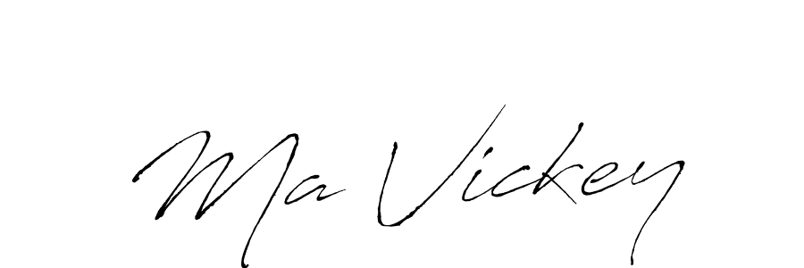 It looks lik you need a new signature style for name Ma Vickey. Design unique handwritten (Antro_Vectra) signature with our free signature maker in just a few clicks. Ma Vickey signature style 6 images and pictures png