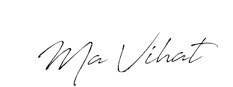 Once you've used our free online signature maker to create your best signature Antro_Vectra style, it's time to enjoy all of the benefits that Ma Vihat name signing documents. Ma Vihat signature style 6 images and pictures png