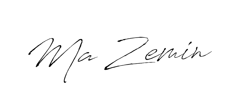 Antro_Vectra is a professional signature style that is perfect for those who want to add a touch of class to their signature. It is also a great choice for those who want to make their signature more unique. Get Ma Zemin name to fancy signature for free. Ma Zemin signature style 6 images and pictures png
