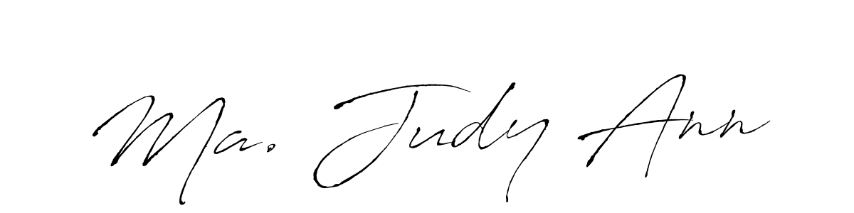 Antro_Vectra is a professional signature style that is perfect for those who want to add a touch of class to their signature. It is also a great choice for those who want to make their signature more unique. Get Ma. Judy Ann name to fancy signature for free. Ma. Judy Ann signature style 6 images and pictures png