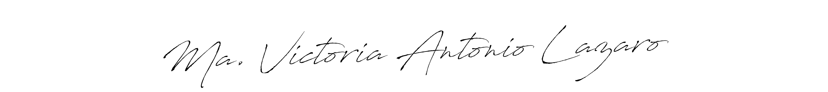 Once you've used our free online signature maker to create your best signature Antro_Vectra style, it's time to enjoy all of the benefits that Ma. Victoria Antonio Lazaro name signing documents. Ma. Victoria Antonio Lazaro signature style 6 images and pictures png