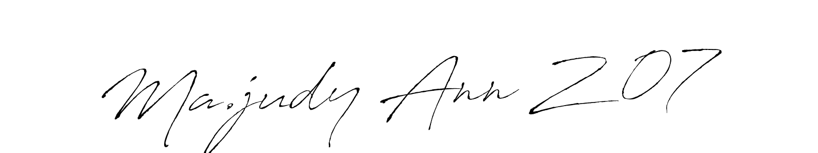 Make a short Ma.judy Ann Z 07 signature style. Manage your documents anywhere anytime using Antro_Vectra. Create and add eSignatures, submit forms, share and send files easily. Ma.judy Ann Z 07 signature style 6 images and pictures png