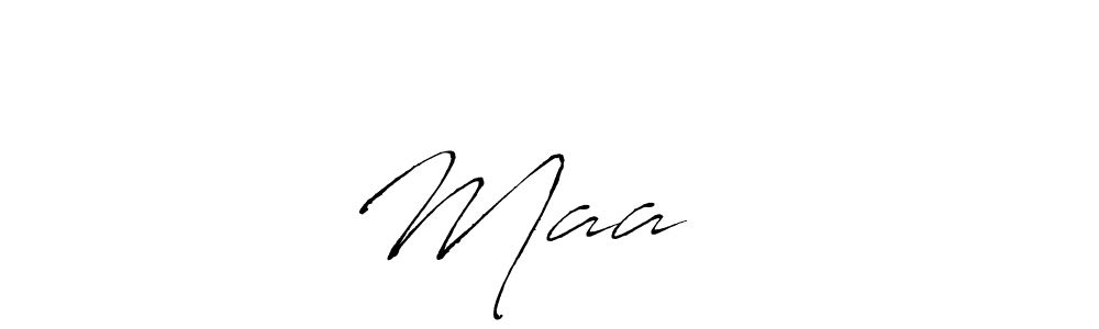 Similarly Antro_Vectra is the best handwritten signature design. Signature creator online .You can use it as an online autograph creator for name Maa ❤️. Maa ❤️ signature style 6 images and pictures png