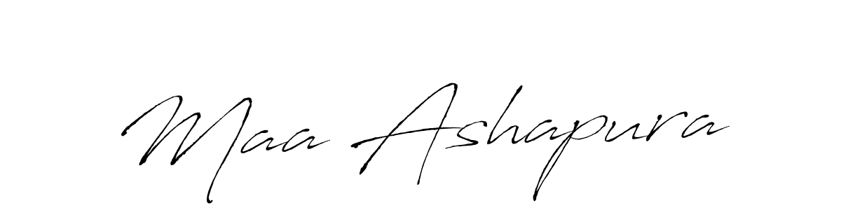 How to make Maa Ashapura signature? Antro_Vectra is a professional autograph style. Create handwritten signature for Maa Ashapura name. Maa Ashapura signature style 6 images and pictures png