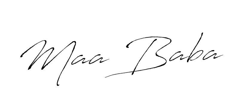 How to make Maa Baba name signature. Use Antro_Vectra style for creating short signs online. This is the latest handwritten sign. Maa Baba signature style 6 images and pictures png